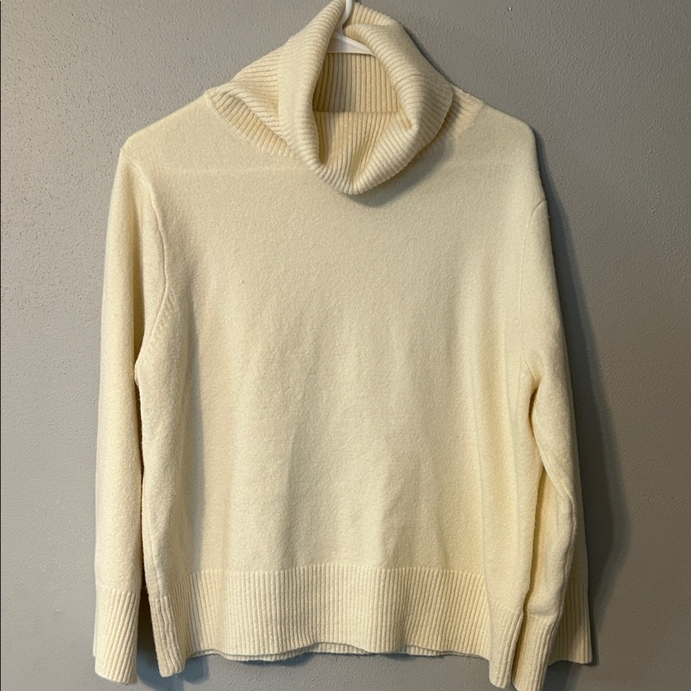 By Together Soft Cream Cowl Neck Sweater